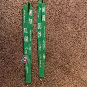 The Cheerleading Worlds USASF lanyard